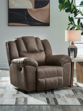 Bay Furniture Gallery - Ashley Furniture - Lowilla Living Room - Rocker Recliner / Driftwood - PC6450625